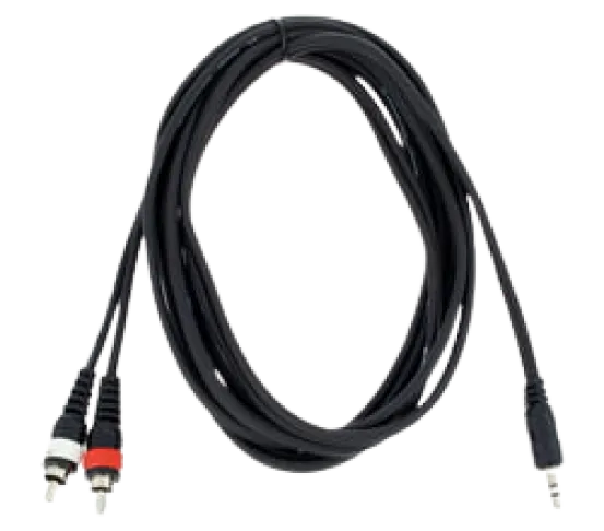 Cinch auf 3,5mm Klinke Kabel 1,5 m