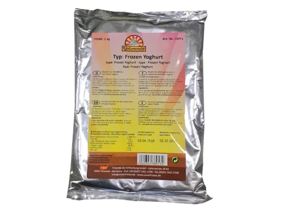 Frozen Jogurt Pulver 