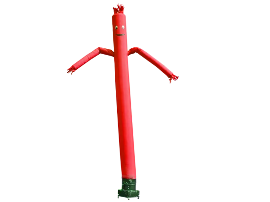 Skydancer mit Armen rot