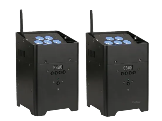 Akku Floorspot LED WDMX 2er Set