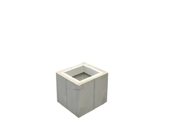  Woodlounge Pflanztopf klein