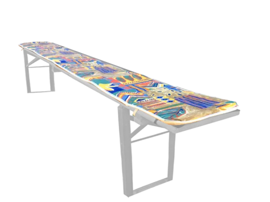 Polsterauflage  80er Jahre