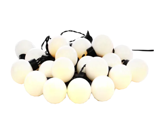 20 LED Lichterkette warm - wei&szlig;