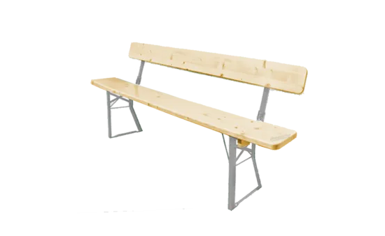 Bierzeltbank mit Lehne Gala