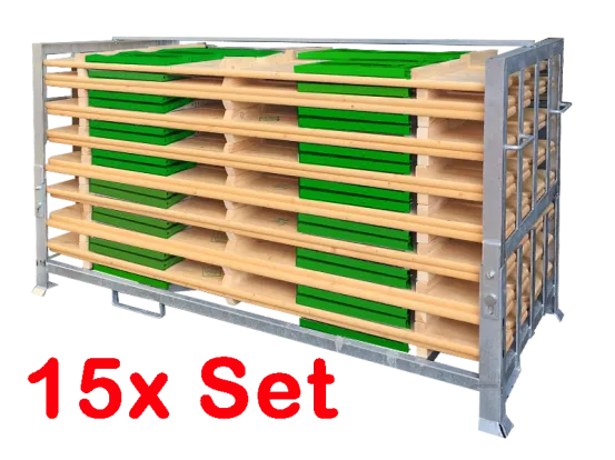 Bierzeltgarniturset 50 cm Standart Set 15x