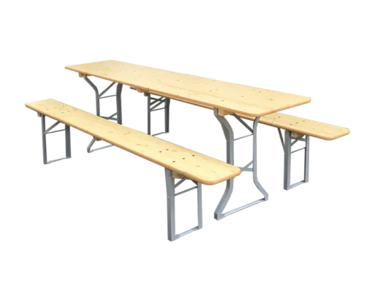 Bierzeltgarniturset 50 cm Gala 10er Set