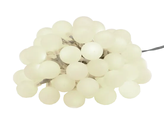 50 LED Lichterkette warm - wei&szlig;