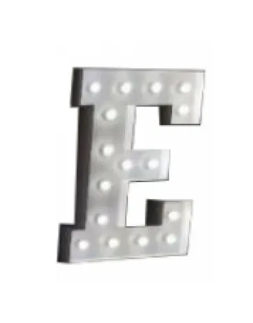 XXL Leuchtbuchstabe E