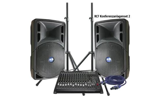 RCF Konferenzanlagenset 2