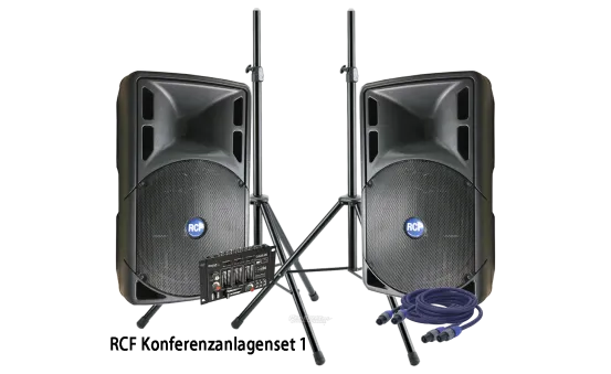 RCF Konferenzanlagenset 1