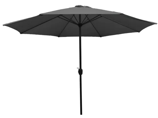 Sonnenschirm 3 m  grau