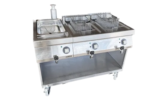 Doppelfriteuse 20kw Zanussi