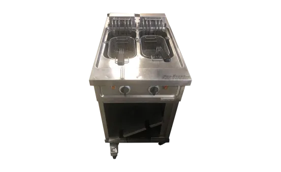 Doppelfritteuse elekt. 20 kW