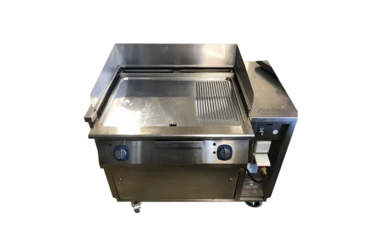 Grillplatte mit Absauganlage