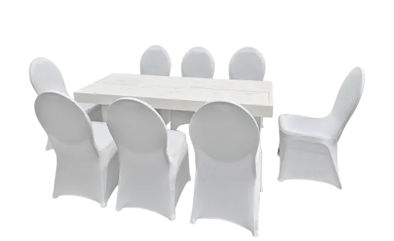 Woodlounge Bankett Dinnerset / Husse 8P.