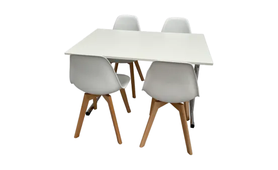 4P. Tischset Keeve wei&szlig;