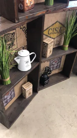 Dekoregal f&uuml;r Kaffeebar