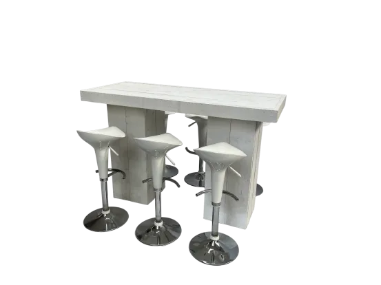 Woodlounge Space Hightable Set 6P.