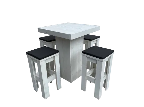 Woodlounge Stehtischset V2 4P. 