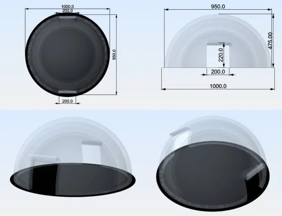 Event Dome - aufblasbar