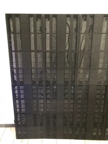 LED Wand 12,5mm - Messer&uuml;ckwand 6,72m&sup2; / 145