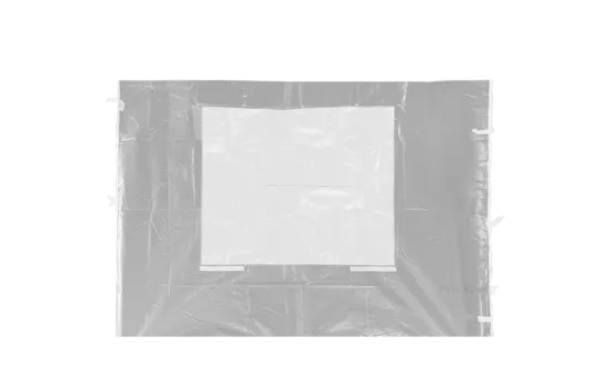 Seitenwand 3 x 2.1 m mit Fenster wei&szlig; f&uuml;r Cateringzelt (schwer) 