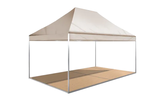 Mastertent 4 x 6 m (Sandfarbe) 