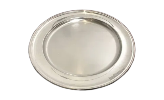 Silber Tablett Rund
