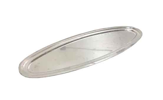 Silber Tablett Oval Gro&szlig;