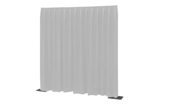 Pipe and Drape 3m Set weiss