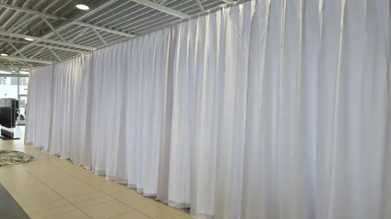 Pipe and Drape 3m Set weiss