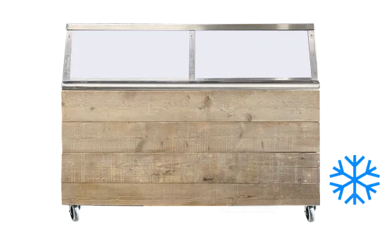 Ausgabetheke Wood mit K&uuml;hlung