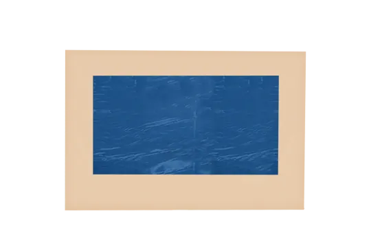 Seitenwand 4 m mit Panoramafenster Sandfarbe (Mastertent)