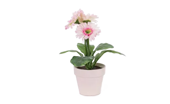 Gerbera-Kunstblumen Pink 6er Set   