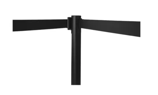 1x Leitsystem schwarz mit Zugband