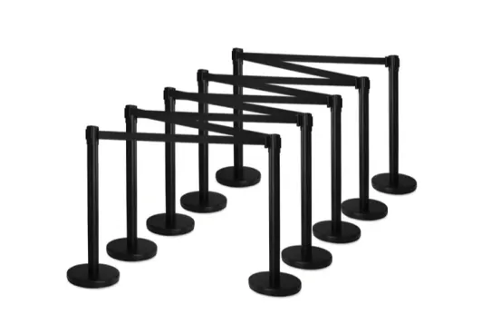 1x Leitsystem schwarz mit Zugband