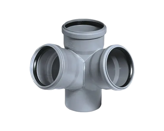 HT 100 DN110 Eckdoppelabzweig 67&deg;