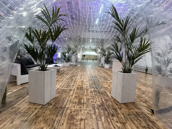 Event Dome - aufblasbar mit Boden