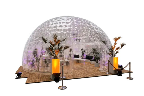Event Dome - aufblasbar mit Boden
