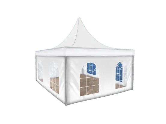 Pagode 5 x 5 m  mit Boden