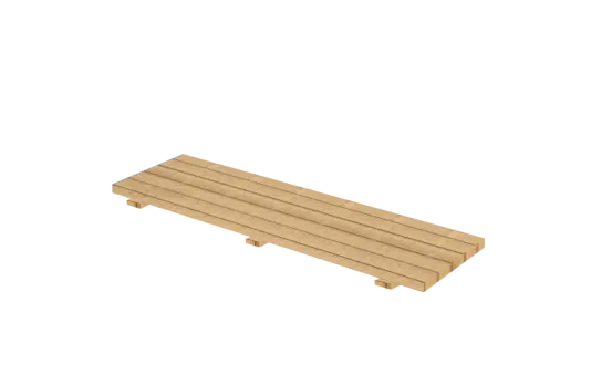 Holzbodenelement 1 x 2 m ( Classic )