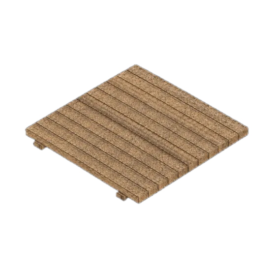 Holzboden 1 x 1 m ( Basic ) 