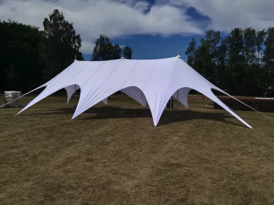 Sternzelt 3-Mast 21,70 x 12,60 Meter