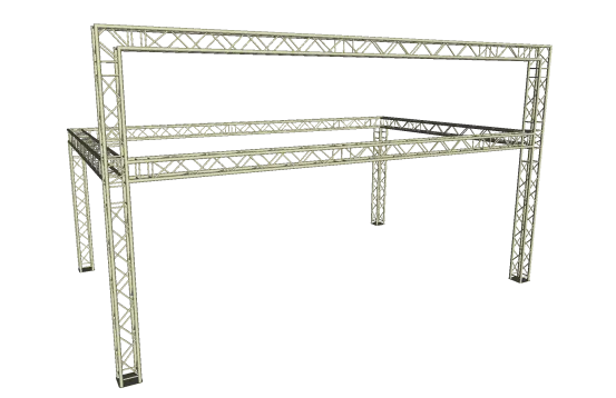 Traversenstand 3 x 6 m Bannerrahmen