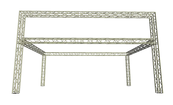 Traversenstand 3 x 6 m Bannerrahmen