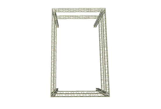 Traversenstand 4 x 8 m mit Aufbau