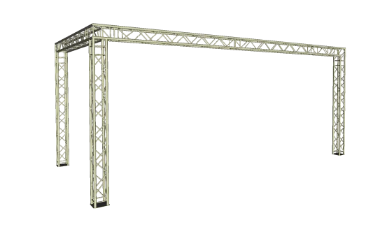 L Traversenstand 4 x 8 m 