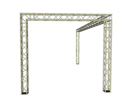 L Traversenstand 4 x 8 m 