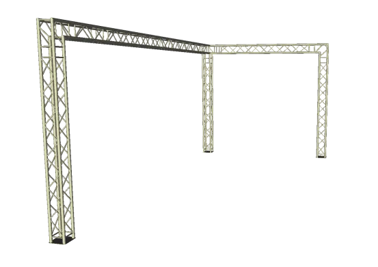 L Traversenstand 4 x 8 m 