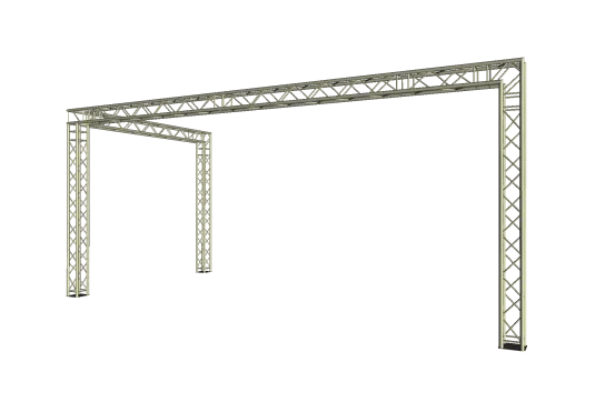 L Traversenstand 4 x 8 m 